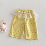 【73-120】パンツ 可愛い ヒョウ柄 女の子 履きやすい ボトムス - 画像 (5)