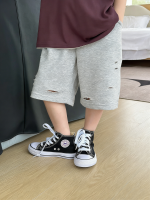 【90-150】ショートパンツ 男の子 ダメージ ゆったり