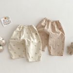 【73-120】カジュアルパンツ 可愛い ロングパンツ - 画像 (4)