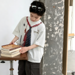 【100-170】半袖Tシャツ 男の子 クール ゆったり 合わせやすい - 画像 (4)