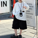 【100-170】ショートパンツ 男の子 ポケット付き カジュアル - 画像 (5)