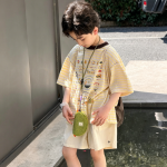 【100-170】半袖Tシャツ 男の子 ボーダー柄 カジュアル - 画像 (5)