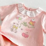 【73-120】Tシャツ 可愛い ガールズ 着心地良い トップス - 画像 (19)