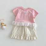 【73-120】Tシャツ 可愛い 女の子 おしゃれ トップス - 画像 (14)