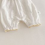 【66-90】オールインワン フリル ホワイト シンプル ベビー服 - 画像 (14)