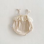 【66-90】キャミロンパース ふわふわ シンプル ベビー服 - 画像 (11)