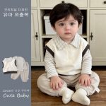 【73-100】3点セット オシャレ ベスト&シャツ&パンツ - 画像 (2)