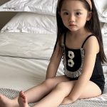 【75-130】水着 INS映え 韓国風 フリル花 リボン付き おしゃれ - 画像 (8)