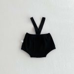 【66-90】サロペットorTシャツ カジュアル シンプル 赤ちゃん服 - 画像 (15)