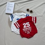 【66-90】ロンパース メリカンスポーツ カジュアル ベビー服 - 画像 (4)