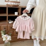 【73-110】セットアップ パフスリーブ シンプル 可愛い 女の子 - 画像 (10)