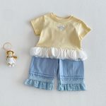【73-120】Tシャツ 可愛い 女の子 おしゃれ トップス - 画像 (10)
