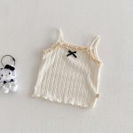 【73-110】キャミソールorTシャツorボトムス 蝶結び 女の子 おしゃれ - 画像 (4)