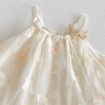 【73-100】ワンピース 蝶結び メッシュ 女の子 おしゃれ - 画像 (7)