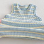 【66-90】セットアップ イエロースター サロペット&シャツ - 画像 (7)
