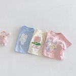 【80-150】Tシャツ 可愛い ドット 女の子 トップス - 画像 (7)