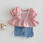 【73-120】ブラウス プリンセス シンプル 可愛い 女の子 - 画像 (11)