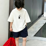 【90-160】半袖Tシャツ 男の子 プリント トレンド - 画像 (5)