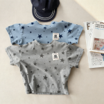 【80-130】半袖Tシャツ 女の子 プリント シンプル 韓国風 - 画像 (6)