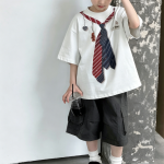 【100-170】ショートパンツ 男の子 ポケット付き カジュアル - 画像 (4)