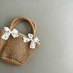 【GOODS】バッグ リボン かわいい ハンドバッグ - 画像 (6)