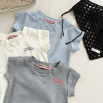 【80-130】半袖Ｔシャツ 女の子 履きやすい 無地 - 画像 (6)