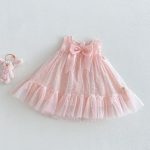 【73-120】ワンピース パステルカラー 蝶結び 女の子 おしゃれ - 画像 (6)
