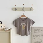 【90-130】Tシャツ 男女兼用 動物柄 プリント - 画像 (8)