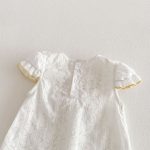 【66-90】オールインワン フリル ホワイト シンプル ベビー服 - 画像 (11)