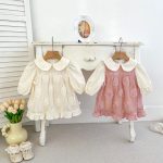 【66-90】 二点セット 可愛い ローズ 女の子 おしゃれ ワンピース&ロンパース - 画像 (3)