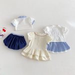 【73-120】シャツ パフスリーブ 可愛い 女の子 - 画像 (9)