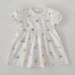 【66-130】ロンパースorワンピース フラワー柄 姉妹服 - 画像 (15)