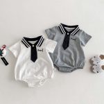 【66-90】ロンパース POLO シンプル おしゃれ ベビー服 - 画像 (3)