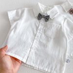 【80-120】セットアップ ベビー 男の子 トップス & サロペット リボン - 画像 (9)