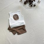 【80-130】セットアップ ベビー 男の子 ユニークポケット付き ノースリーブ - 画像 (18)