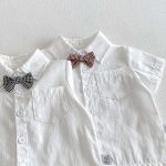 【80-120】セットアップ ベビー 男の子 トップス & サロペット リボン - 画像 (12)