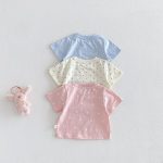 【80-150】Tシャツ 可愛い ドット 女の子 トップス - 画像 (15)