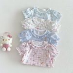 【66-90】ロンパース 可愛い 総柄 おしゃれ ベビー服 - 画像 (9)