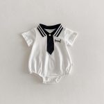 【66-90】ロンパース POLO シンプル おしゃれ ベビー服 - 画像 (6)