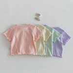 【80-120】Ｔシャツ パステルカラー 柔らか 女の子 トップス - 画像 (20)