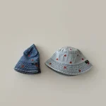 【GOODS】デニム ハット ハート 刺繍デザイン - 画像 (15)