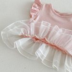 【73-110】シャツorパンツ フリル メッシュ シンプル 可愛い 女の子 - 画像 (16)