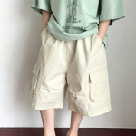 【100-170】ショートパンツ 男の子 ポケット付き カジュアル - 画像 (3)