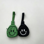 【GOODS】バッグ 笑顔プリント シンプル ショルダーバッグ - 画像 (4)