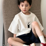 【90-160】半袖Tシャツ 男の子 プリント トレンド - 画像 (6)