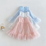 【73-120】ワンピース パステルカラー 蝶結び 女の子 おしゃれ - 画像 (9)