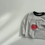 【73-100】シャツ ベビー りんご柄 着やすい - 画像 (14)