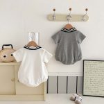 【66-90】ロンパース POLO シンプル おしゃれ ベビー服 - 画像 (8)