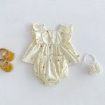 【66-100】セットアップ チェリー柄 トップス&ブルマ - 画像 (5)