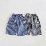 【80-120】パンツ ベビー 男の子 ストライプ カジュアル - 画像 (3)